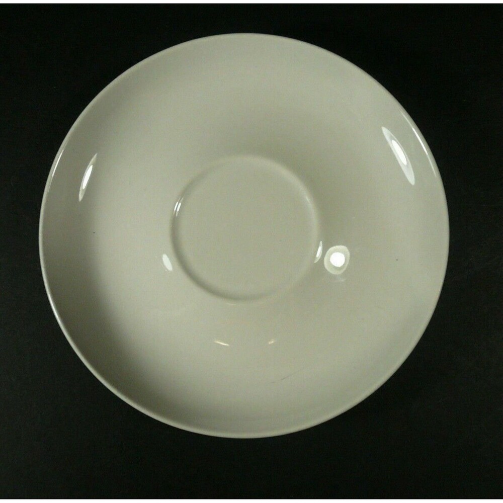 Franciscan Could Nine White Stoneware Saucer 5½"